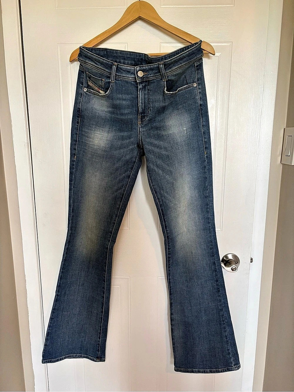 Diesel Bootcut Jeans Blue Waist 29